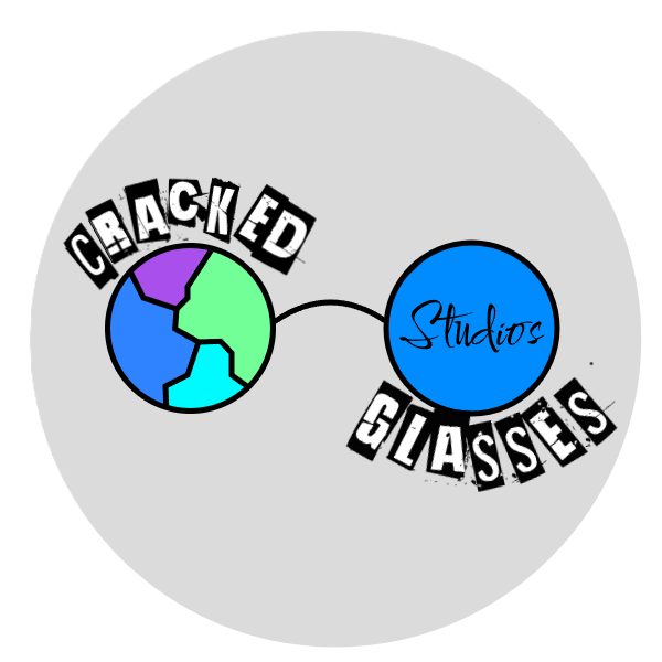 Cracked Glasses Studios logo